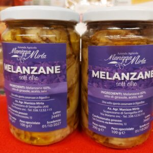 melanzane sott'olio