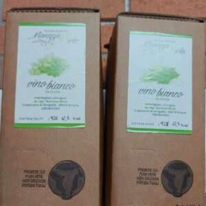 vino bianco in bag box