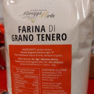 farina grano tenero tipo 2