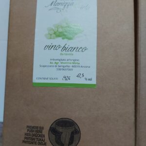 vino bianco bag box