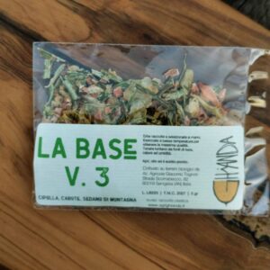 carote + cipolla + sedano di montagna { la base