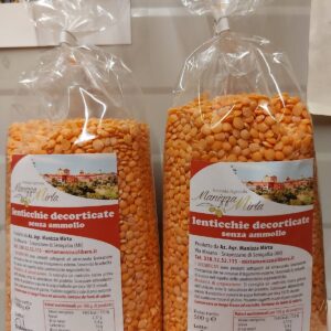 lenticchia decorticata