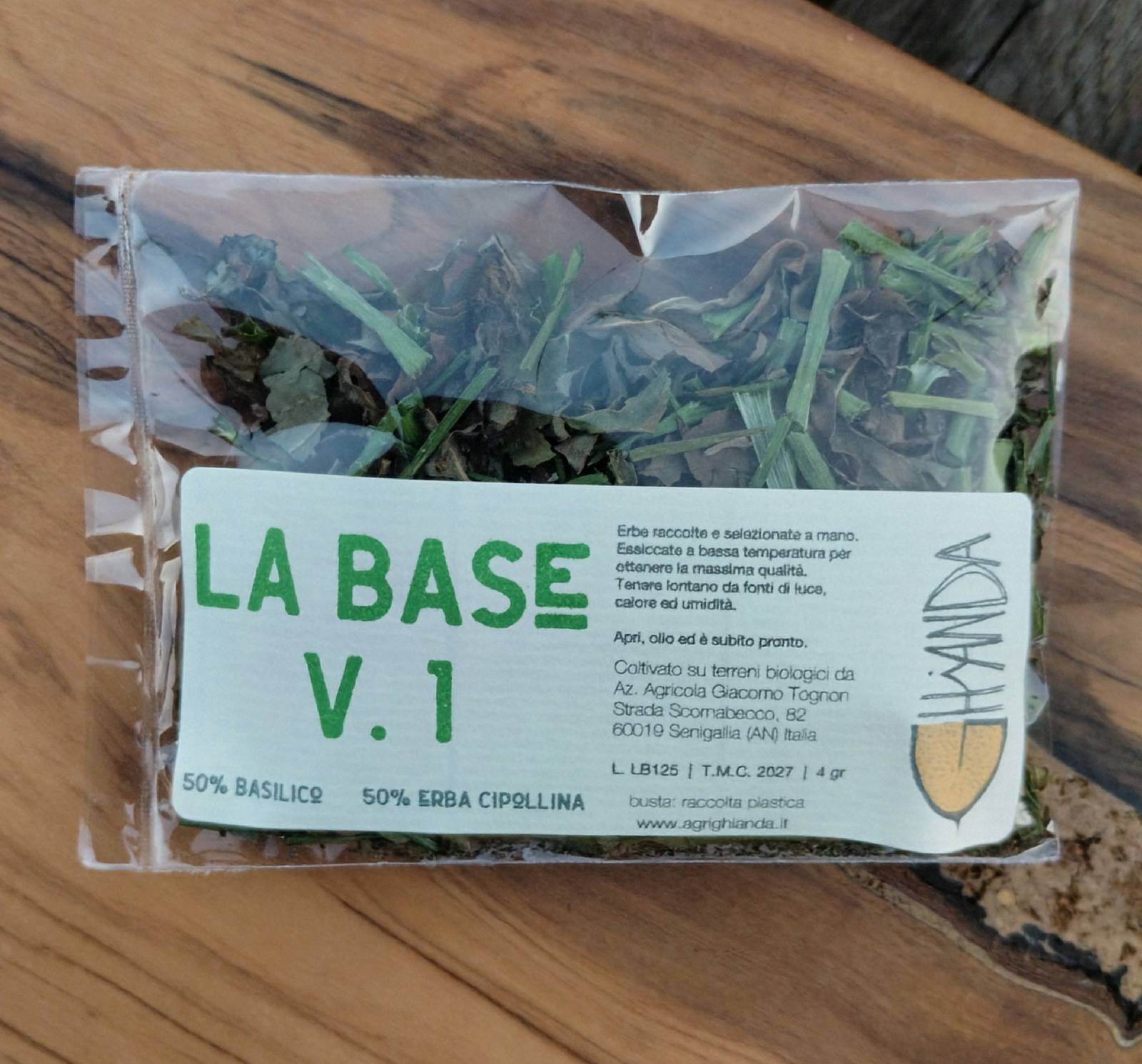 erba cipollina & basilico | la base V.1